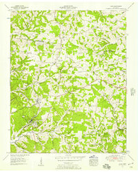 Lyles 1953 topographic map thumbnail