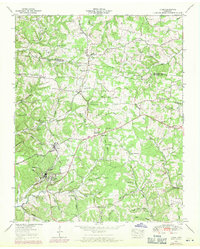 Lyles 1953 topographic map thumbnail