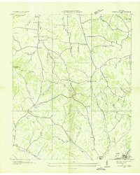 Lynnville 1936 topographic map thumbnail