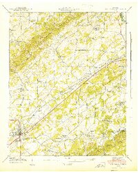 Madisonville 1941 topographic map thumbnail
