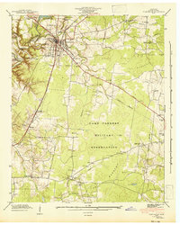 Manchester 1941 topographic map thumbnail