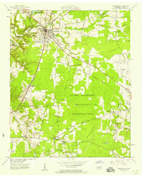 Manchester 1941 topographic map thumbnail