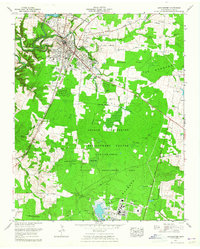 Manchester 1963 topographic map thumbnail