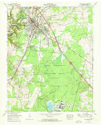 Manchester 1972 topographic map thumbnail