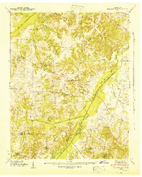 Manleyville 1941 topographic map thumbnail