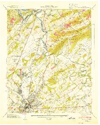Maryville 1941 topographic map thumbnail