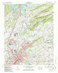 Maryville 1979 topographic map thumbnail