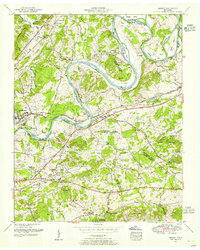 Mascot 1953 topographic map thumbnail