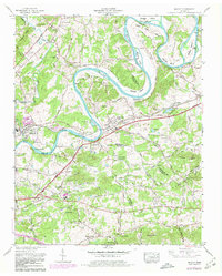 Mascot 1966 topographic map thumbnail