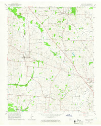 Maury City 1964 topographic map thumbnail