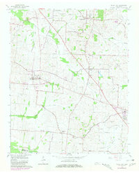 Maury City 1964 topographic map thumbnail