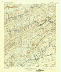 Maynardville 1900 topographic map preview
