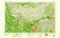Nashville 1959 topographic map thumbnail