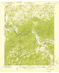 Neddy Mountain 1940 topographic map thumbnail