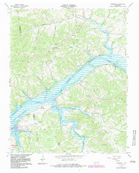 Needmore 1965 topographic map thumbnail