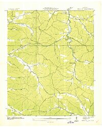 Negro Hollow 1936 topographic map thumbnail
