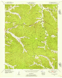 Negro Hollow topographic map thumbnail