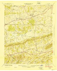 New Market 1940 topographic map thumbnail