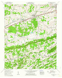 New Market 1961 topographic map thumbnail