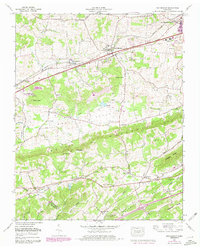 New Market 1961 topographic map thumbnail