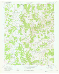 New Middleton 1958 topographic map preview