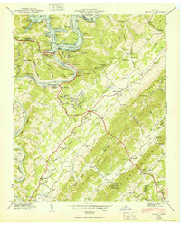Norris 1941 topographic map preview