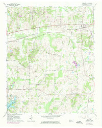 Oakland 1965 topographic map thumbnail