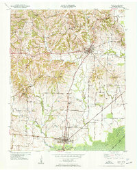 Obion 1950 topographic map preview