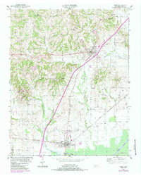 Obion 1950 topographic map thumbnail