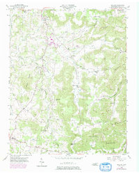 Okalona 1955 topographic map thumbnail