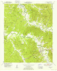 Olivehill 1949 topographic map thumbnail