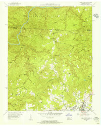 Oneida North 1955 topographic map thumbnail