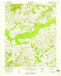 Palmersville 1956 topographic map thumbnail