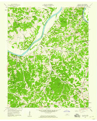 Palmyra 1958 topographic map thumbnail
