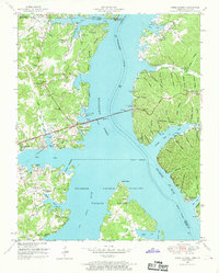 Paris Landing 1950 topographic map thumbnail