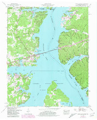 Paris Landing 1950 topographic map thumbnail