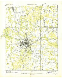 Paris 1936 topographic map thumbnail