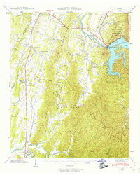 Parksville 1942 topographic map thumbnail