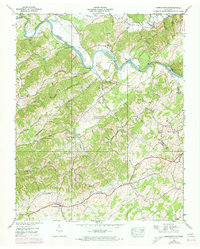 Parrottsville 1939 topographic map thumbnail