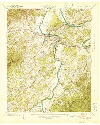 Newport 1940 topographic map thumbnail