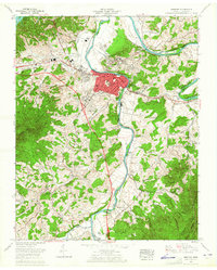 Newport 1961 topographic map thumbnail