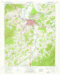 Newport 1961 topographic map thumbnail
