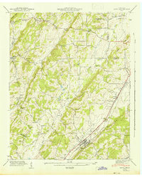 Niota 1942 topographic map thumbnail