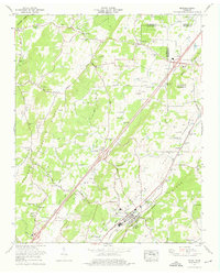 Niota 1974 topographic map thumbnail