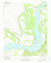 Nodena topographic map thumbnail