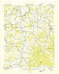 Normandy 1936 topographic map thumbnail