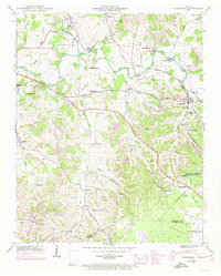 Normandy 1947 topographic map thumbnail