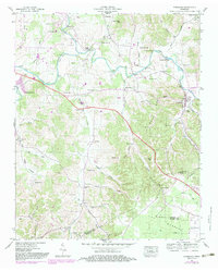 Normandy 1947 topographic map preview