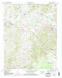 Normandy 1947 topographic map thumbnail