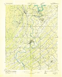 Norris Dam topographic map thumbnail